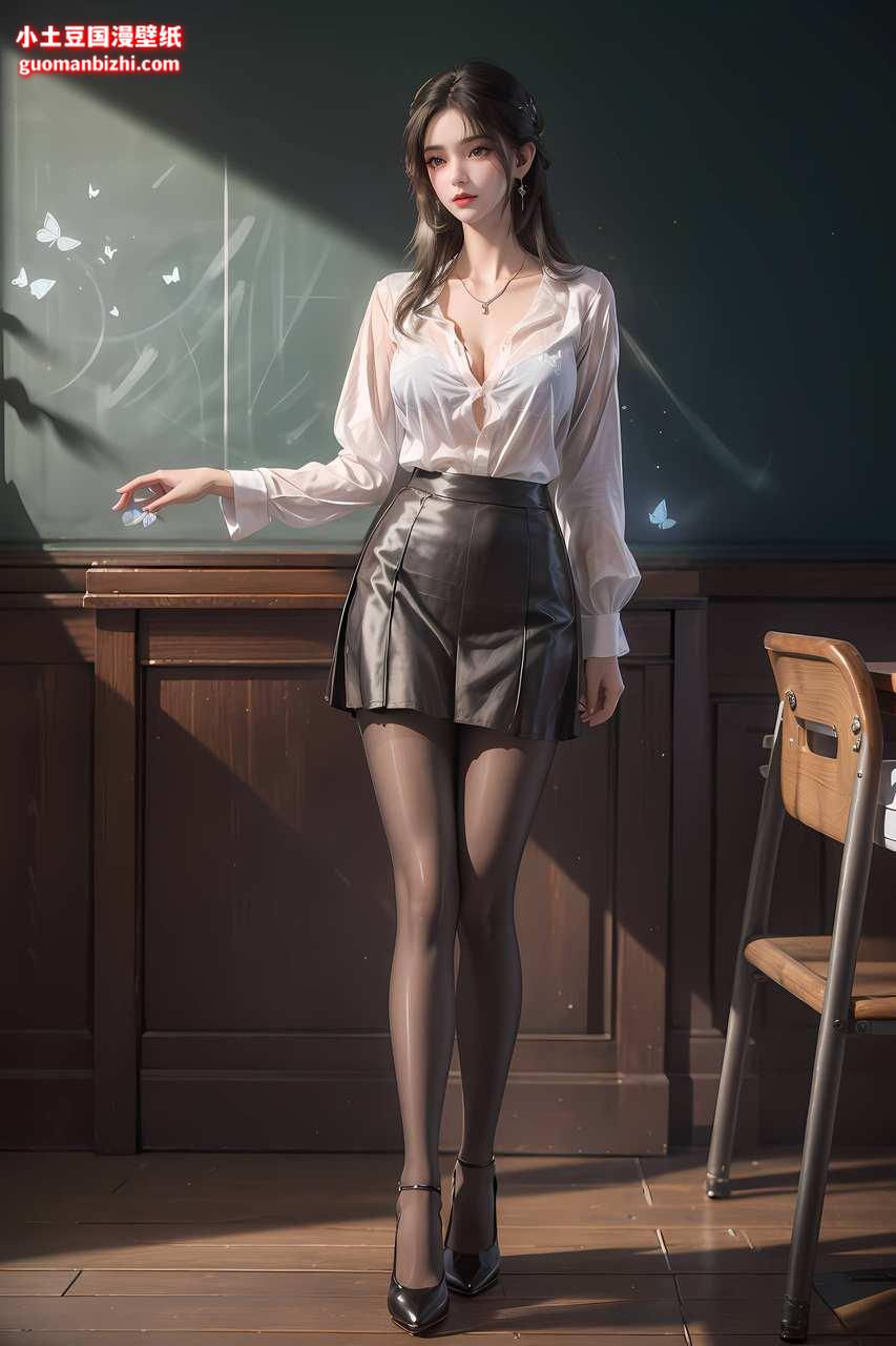 ai电脑壁纸:有多少人喜欢李慕婉？2