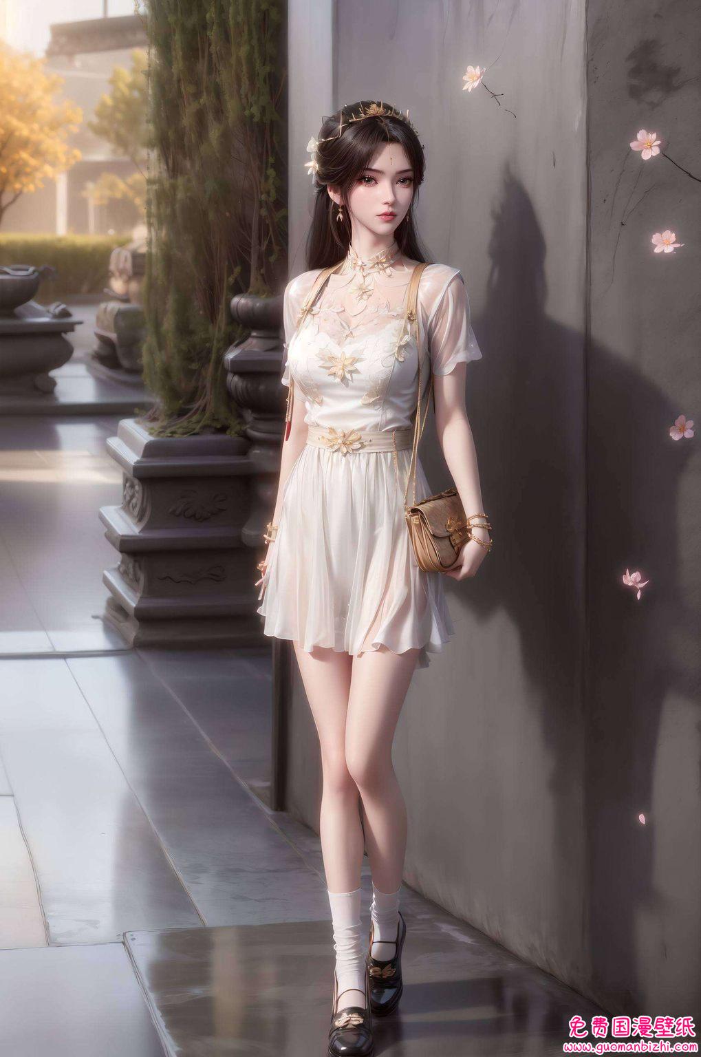 李慕婉高清壁纸集：AI素材×二次元×Win10×可爱风，无水印精选