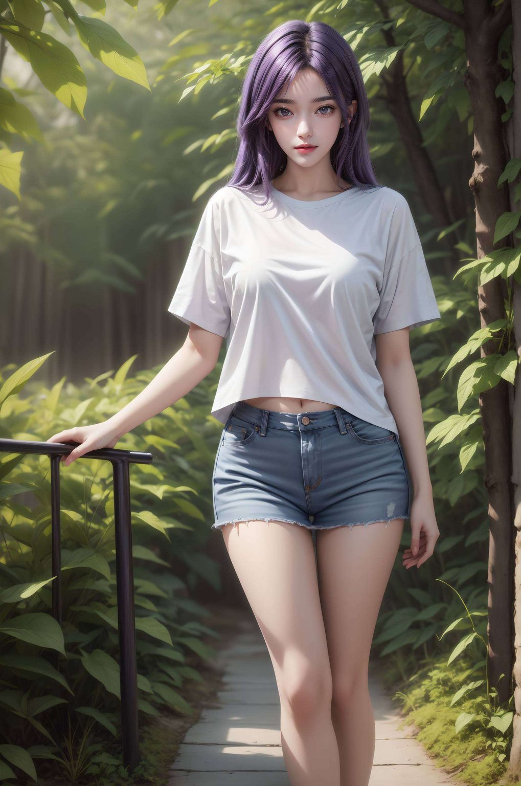 AI参考免费壁纸下载：苹果风漫画壁纸云曦精选集