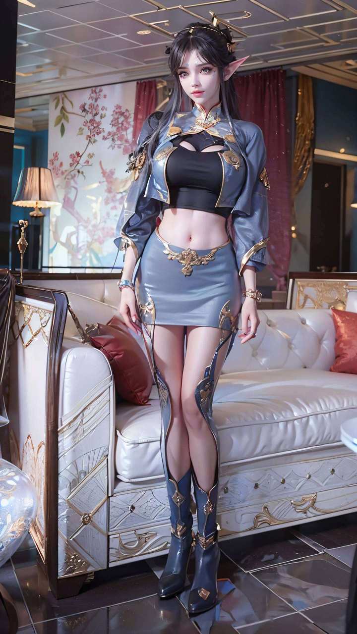 斗破苍穹凤清儿手机壁纸2：绿色完美像素ipad古香古色