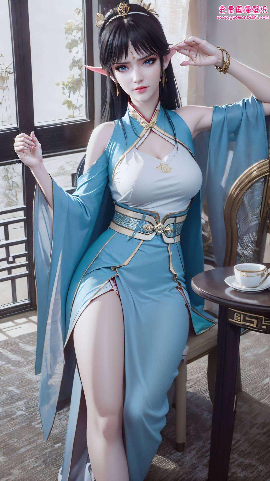 凤清儿魔兽视觉盛宴：动漫壁纸，护眼之选，PC桌面背景精选