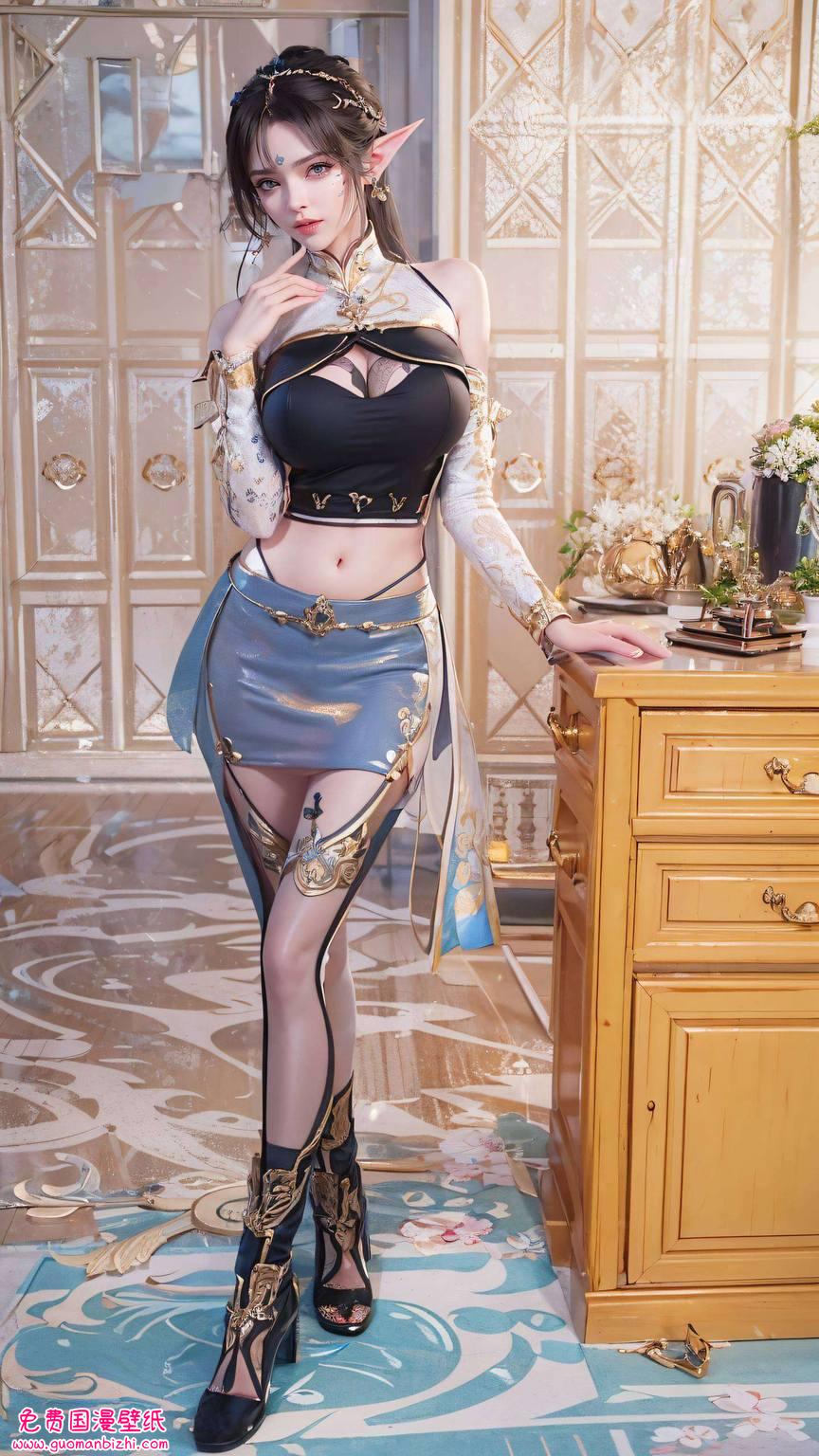 凤清儿动态壁纸图片高级：AI图片壁纸，完美像素，苹果风可爱壁纸精选集