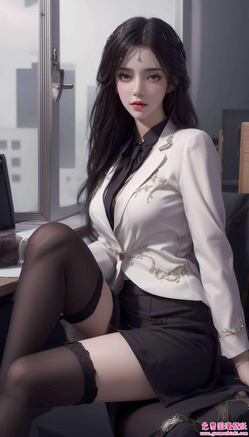 云曦石昊定身壁纸集：AI创作免费iPhone古风漫画壁纸合集