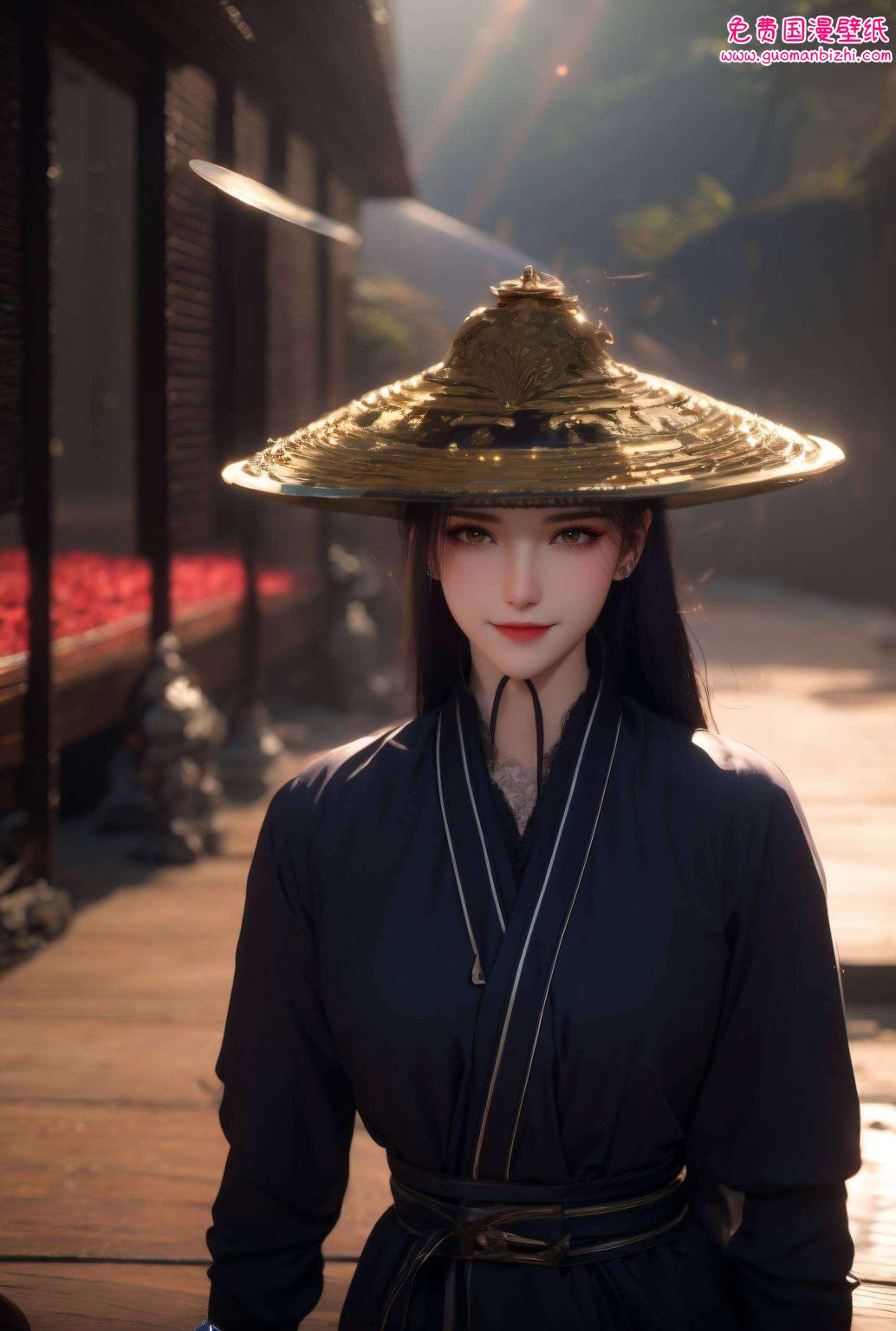 二次元动漫南宫夕儿，AI生成高清壁纸，完美适配iPad桌面