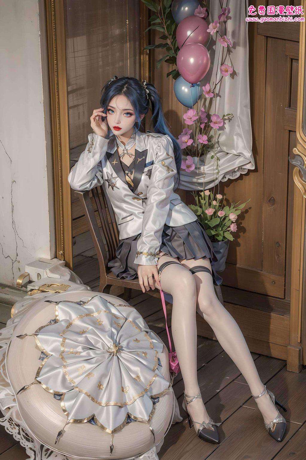 戴雨浩与唐舞桐的浪漫时刻：AI素材极简壁纸，Ipad粉色风情