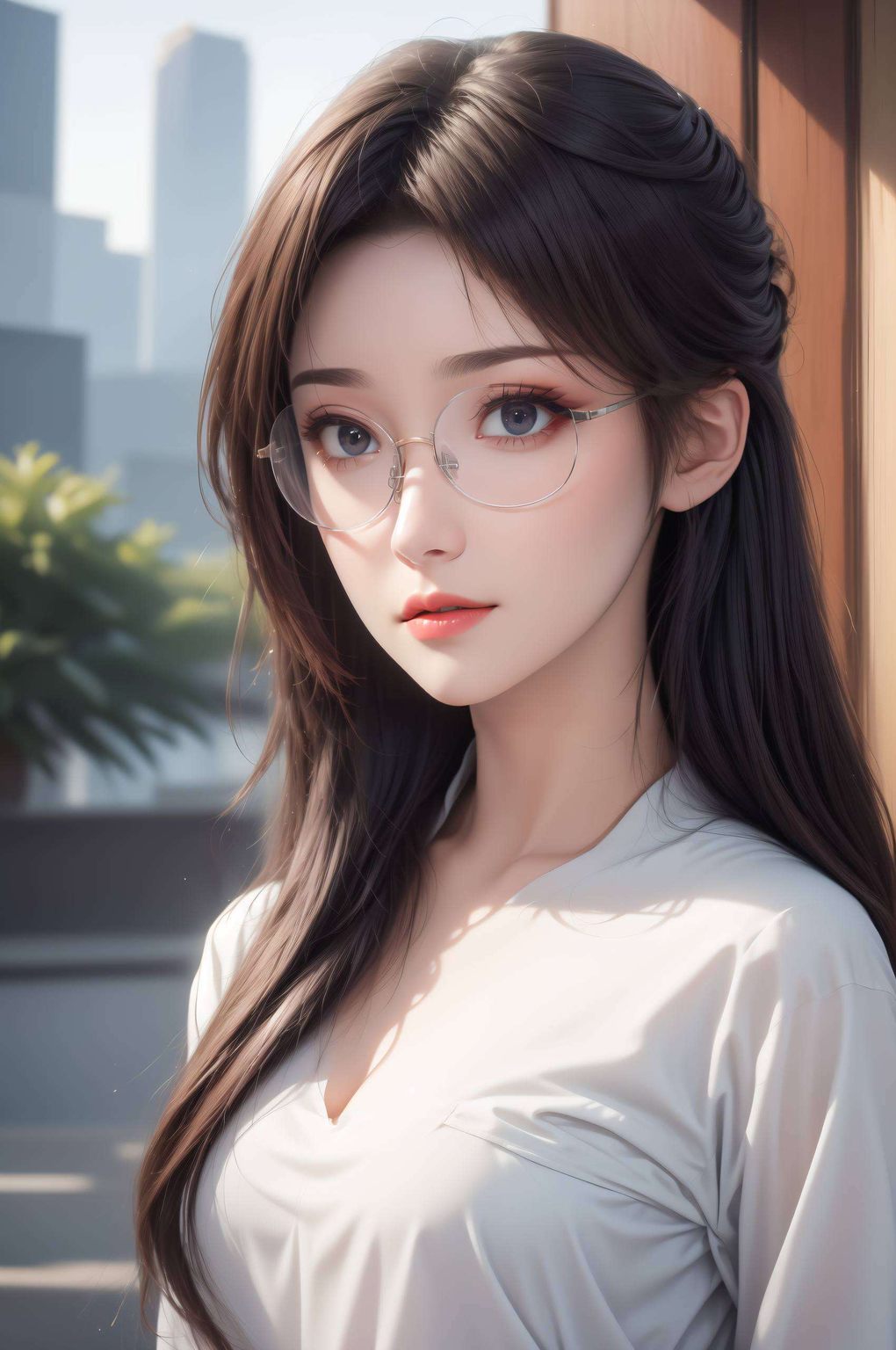 萧炎云韵深情瞬间ai绘画免费壁纸合集，iphone桌面装饰图珍藏