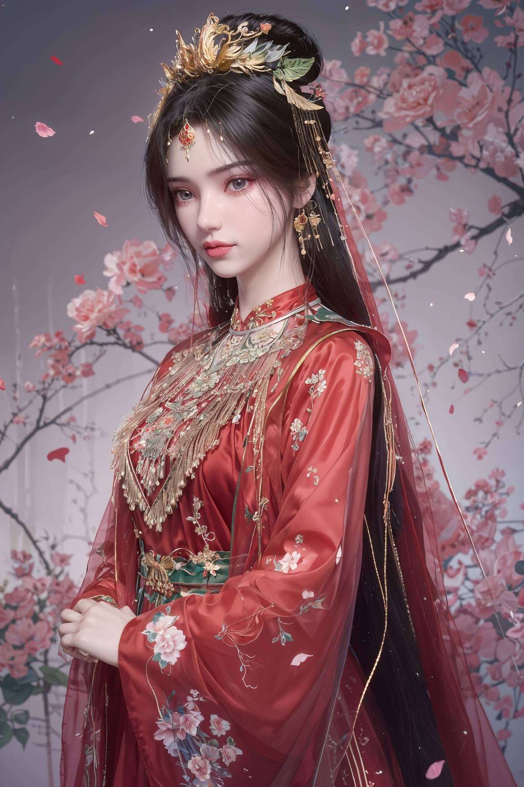 AI动漫人物与王麻子李慕婉壁纸，唯美护眼手机必备