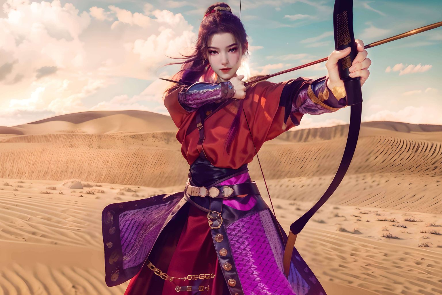 师兄啊师兄，AI范例AIGC壁纸，古香古色，4K云霄高清，护眼手机取图宝典。