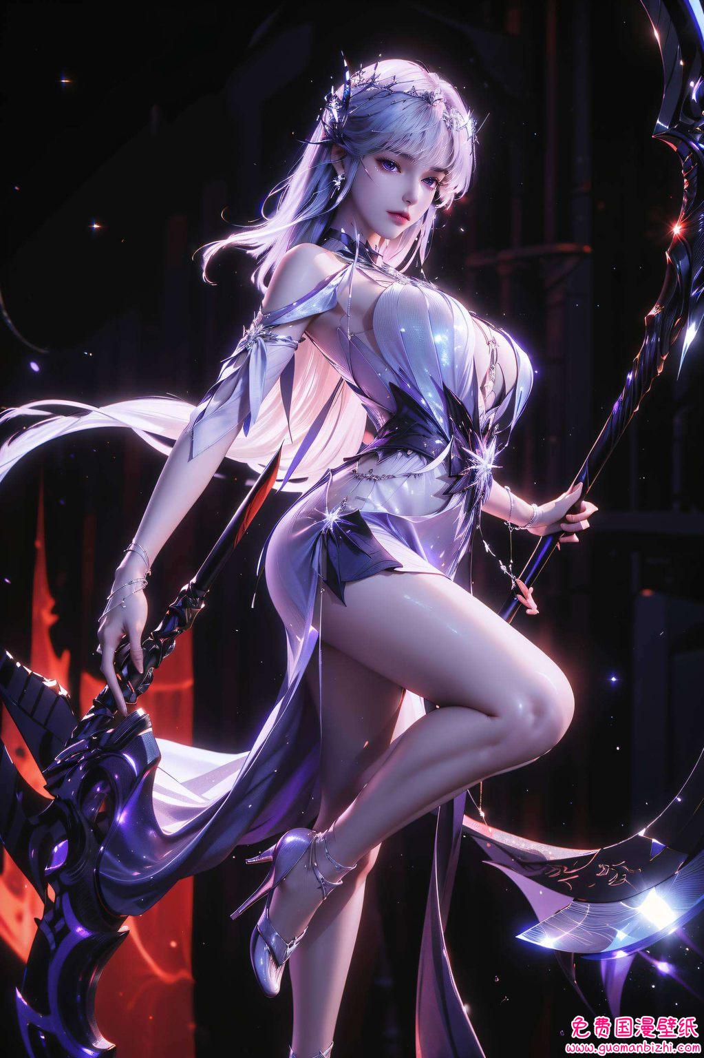 神印王座高清壁纸集：圣采儿AIGC免费壁纸合集，平板可爱壁纸精选