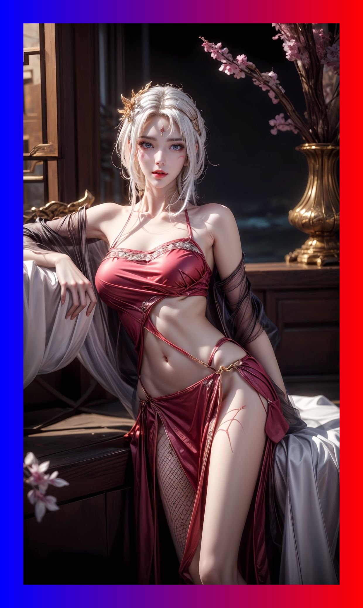 国潮ai生成完美世界天狐仙子6k整理打包