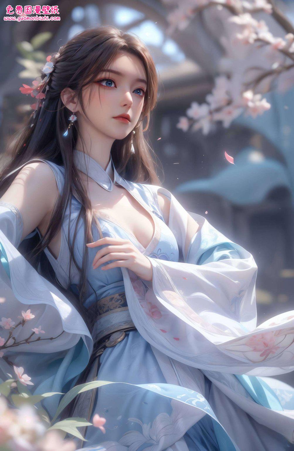 元龙蔷薇双人壁纸：AI绘画免费分享，Win10专属壁纸集锦