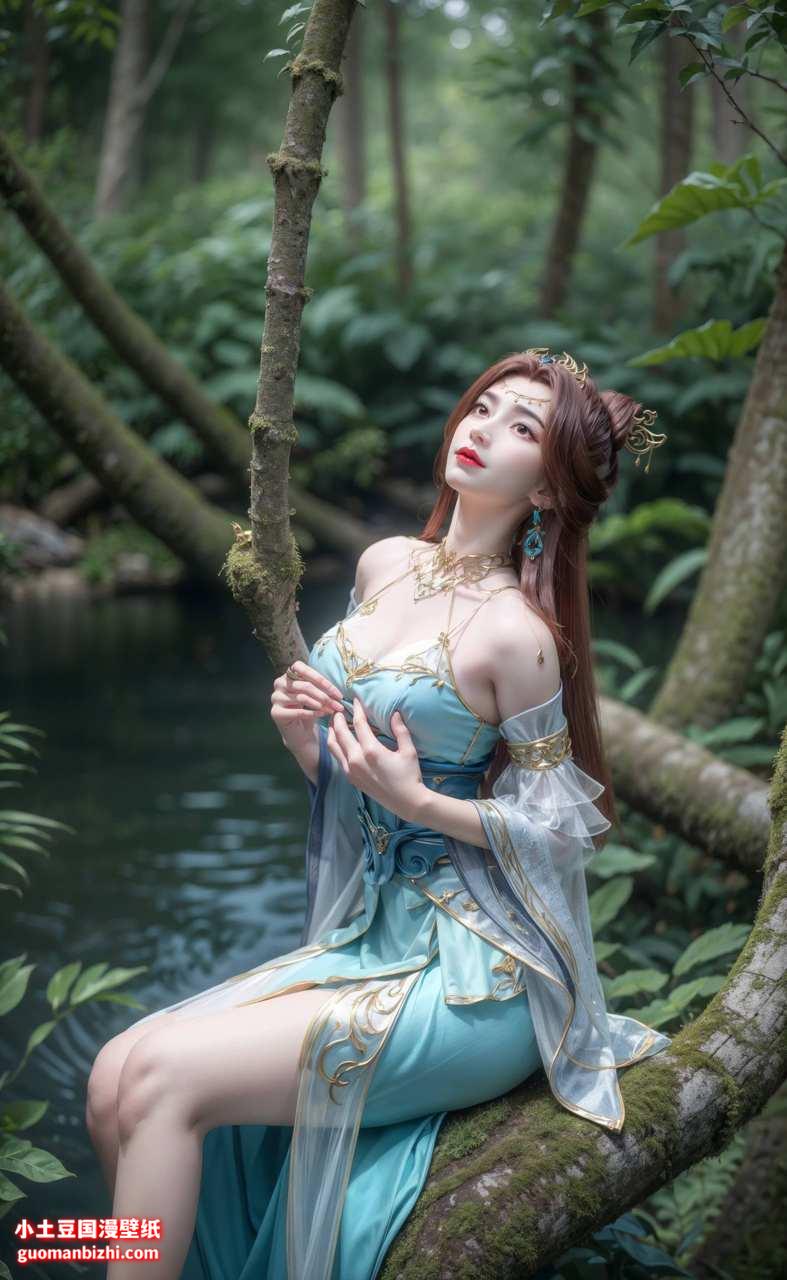 ai国漫壁纸:苏灵韵ai穿搭素材分享