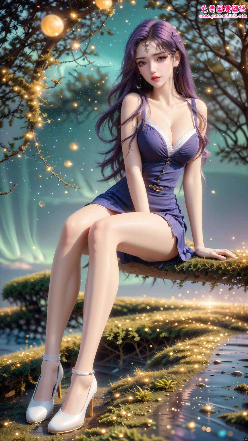 云曦石昊动漫壁纸集，AI素材AIGC免费秀，电脑桌面背景精选