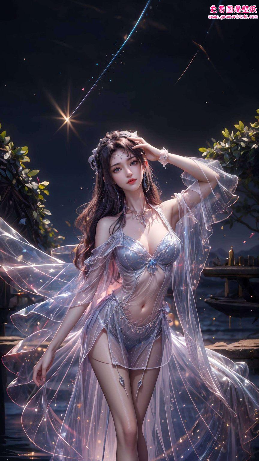 黑袍云韵图片壁纸动漫：AI绘画参考素材，免费壁纸分享，手机桌面背景精选