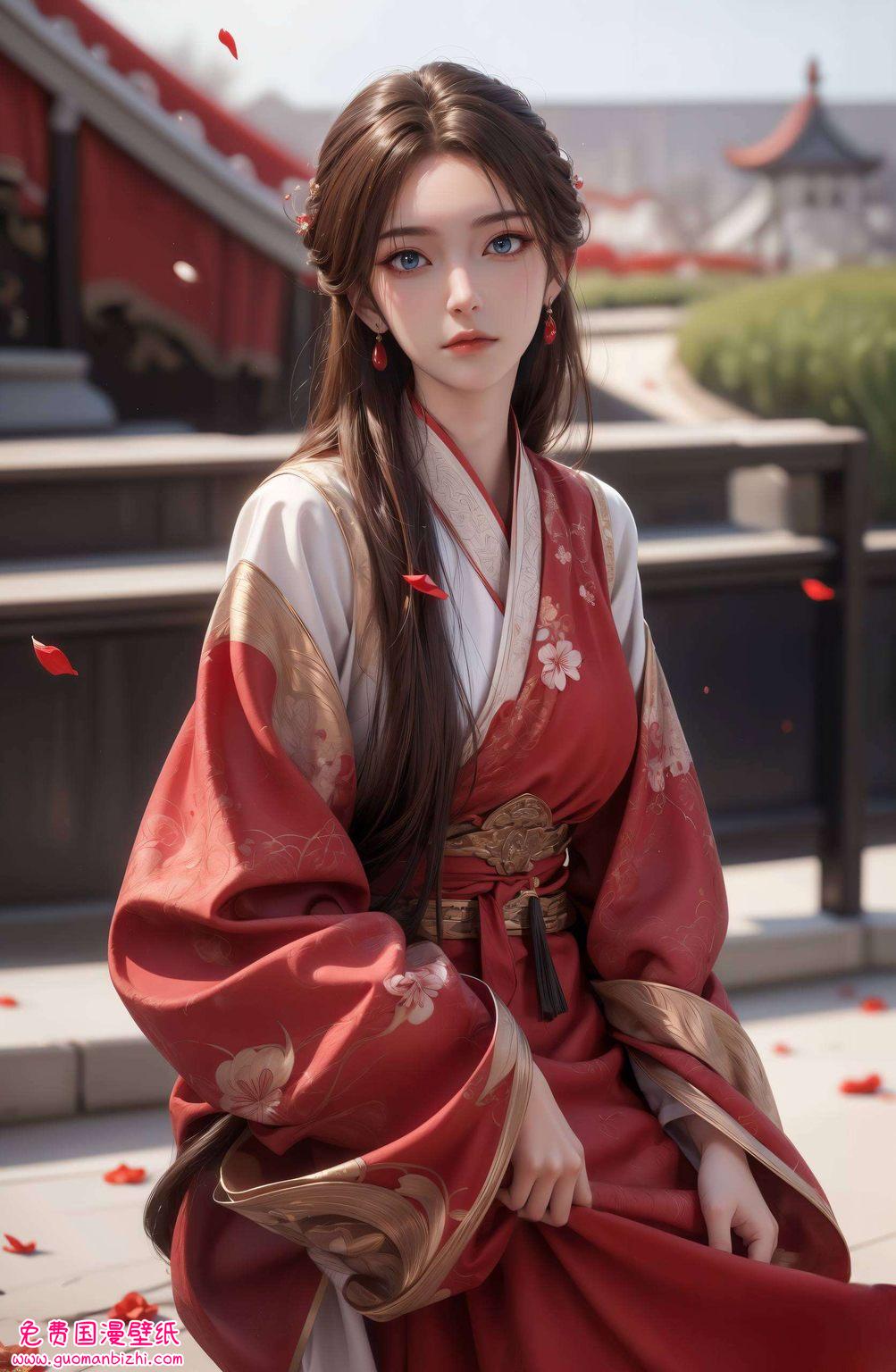 元龙蔷薇动态壁纸：AICG壁纸护眼平板桌面装饰图精选