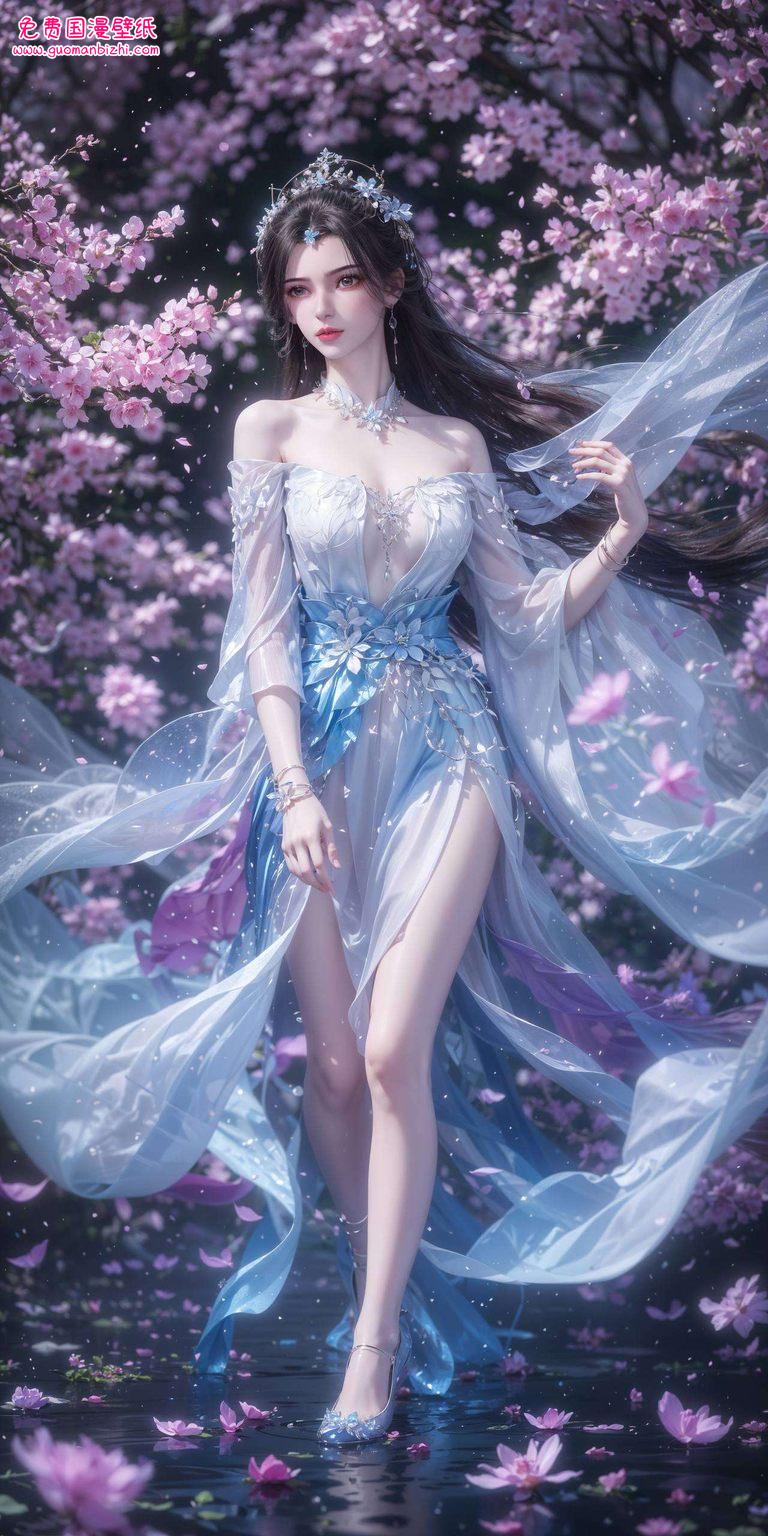 AI绘画游戏壁纸集：王麻子李慕婉专属安卓iPad墙纸精选