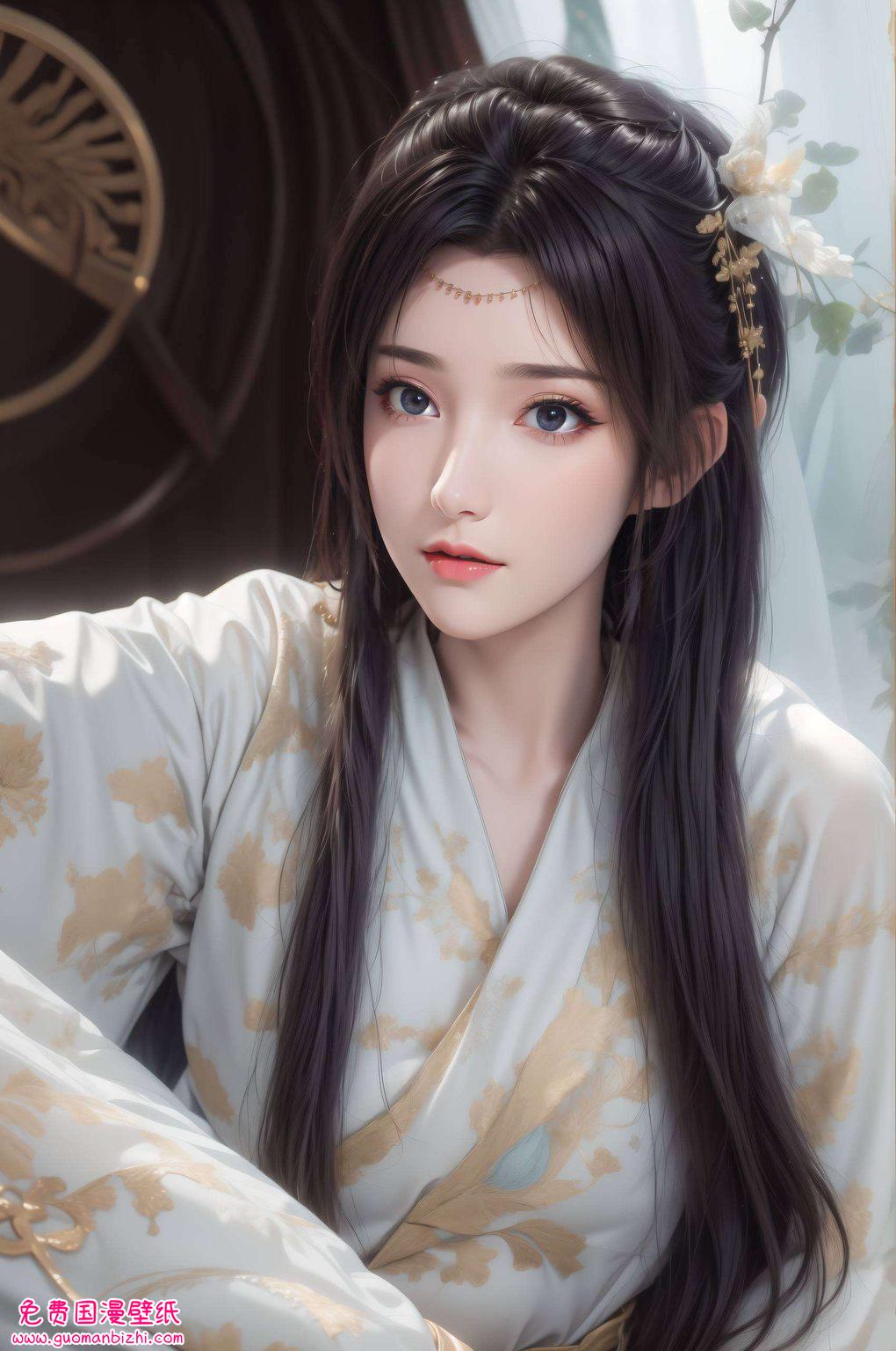 云韵全身黑袍，AI图例免费壁纸包，PC宽屏壁纸集锦