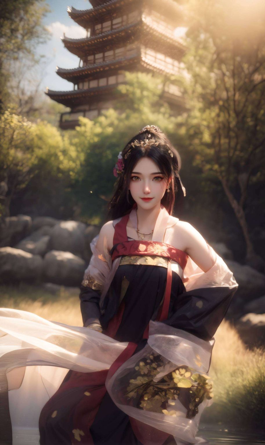 南宫夕儿壁纸4k超清美女高清——AI生成图片免费壁纸合集，苹果潮图壁纸精选。