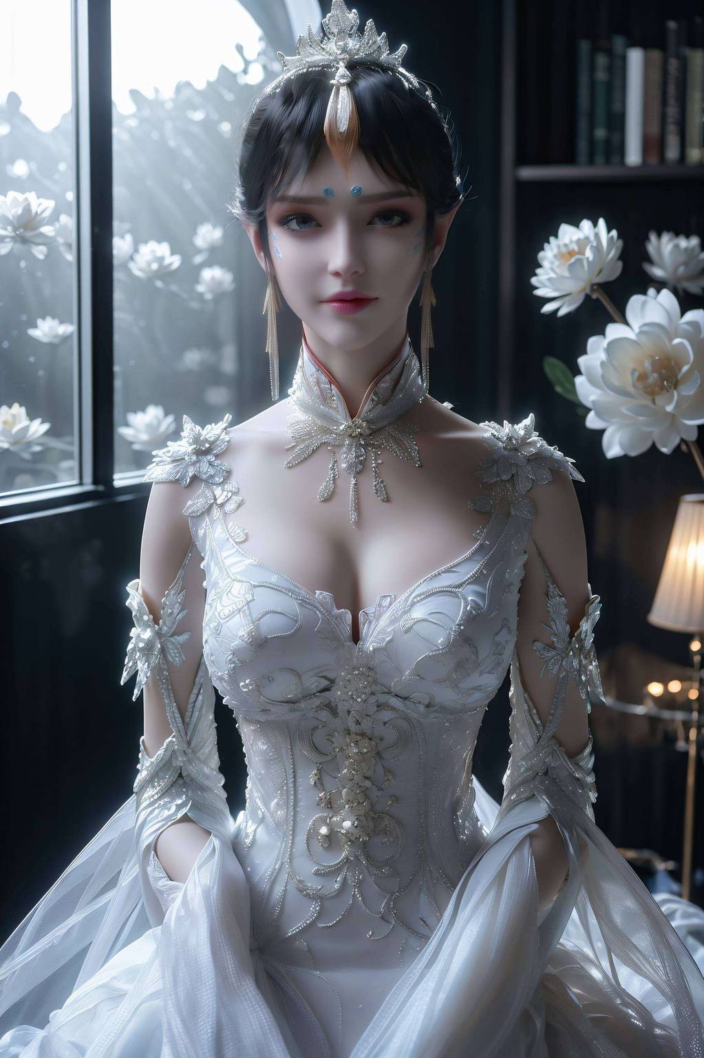 紫色精细角色平板桌面图片：探究凤清儿壁纸在哪一集