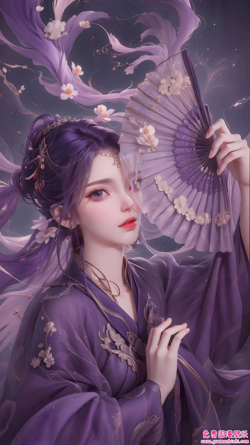 AI图例·免费壁纸秀——安卓古香古色云曦卡贴精选