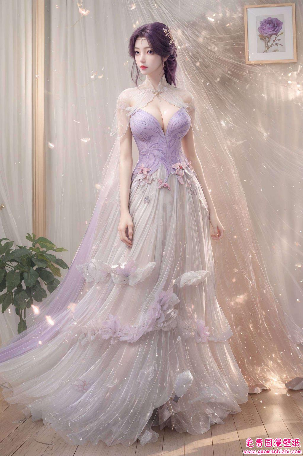 女生壁纸动漫壁纸电脑动画壁纸——云曦高清可爱女头像集