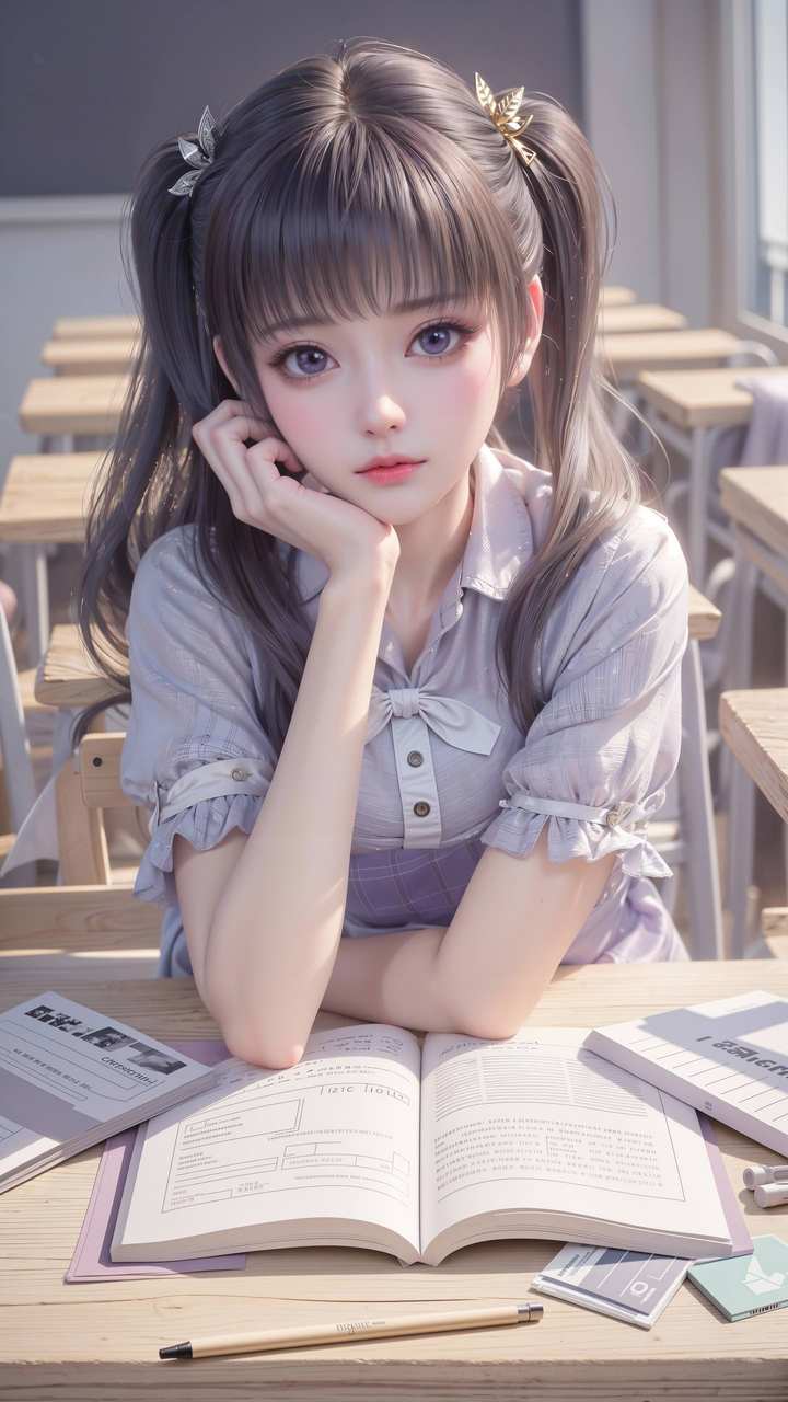 ai动漫壁纸:【AI紫妍】高清精选壁纸