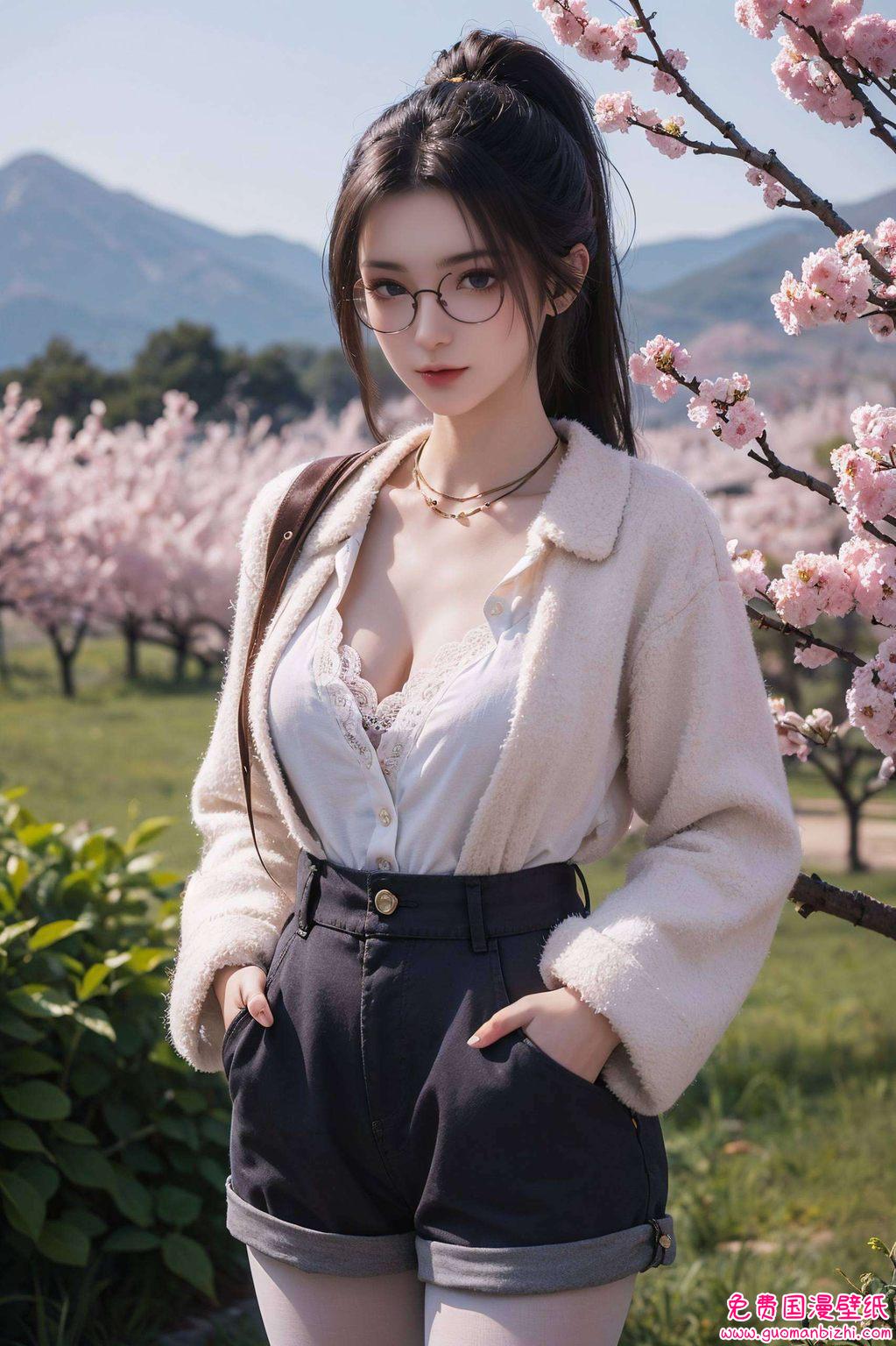 电脑周小环壁纸超清4k：AI素材动漫壁纸，Win10壁纸桌面背景精选集