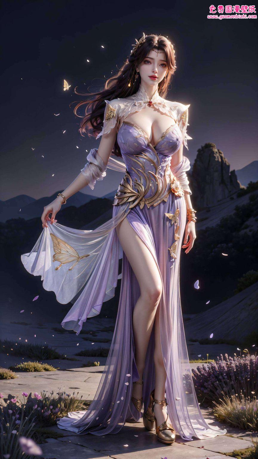 云曦高清壁纸全身照姿势——AI图片模型免费壁纸包，PC炫彩壁纸集锦