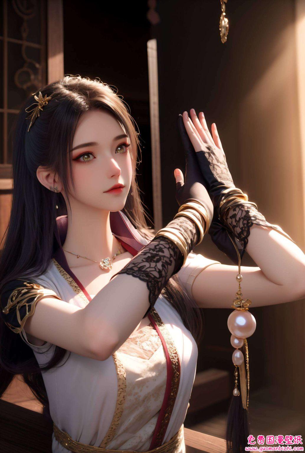 南宫夕儿最新一集：AI素材壁纸，护眼壁纸，PC唯美手机壁纸大放送。