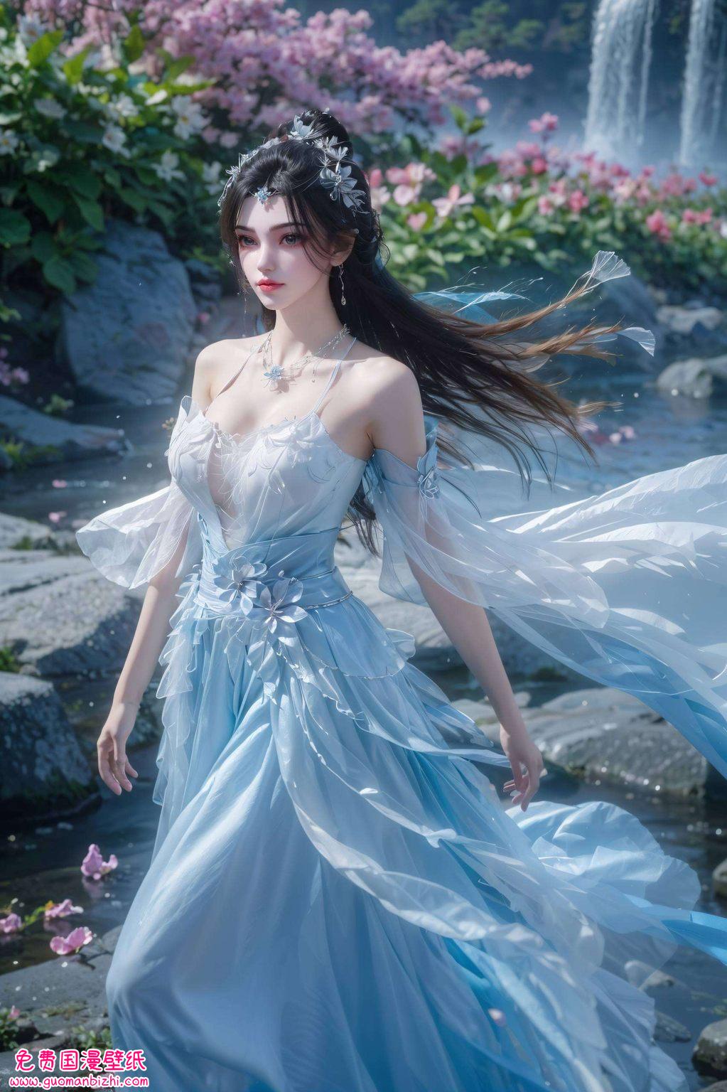 绿色动漫壁纸电脑桌面:李慕婉高清静态壁纸下载 绿色动漫壁纸电脑桌面:李慕婉高清静态壁纸下载