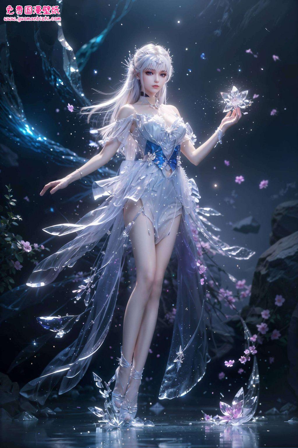 AI生成素材，游戏壁纸，苹果桌面壁纸——圣采儿觉醒动态壁纸集锦