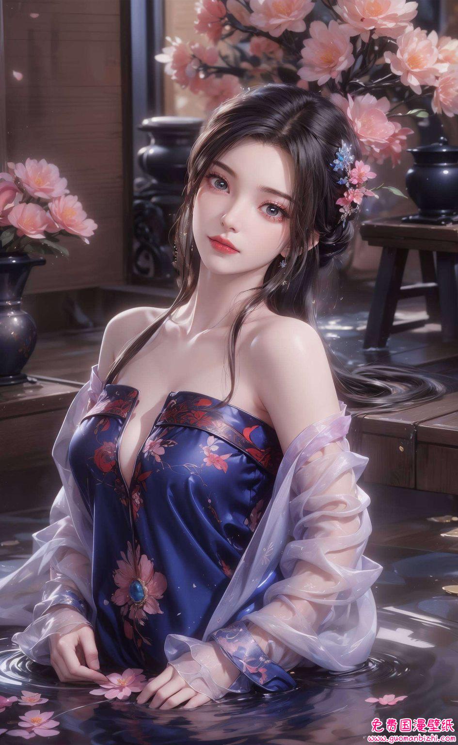 仙逆李慕婉高清古风AIGC壁纸，免费壁纸分享PC专用