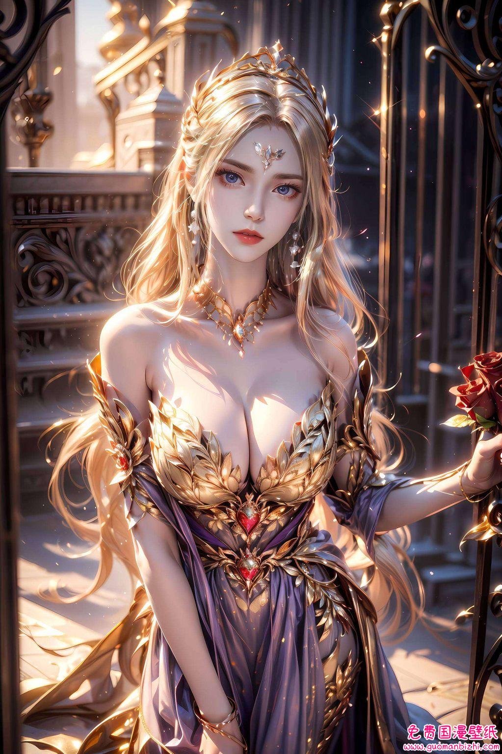 AIGC素材完美像素，黑白千仞雪壁纸超清，iPhone唯美手机壁纸集锦。