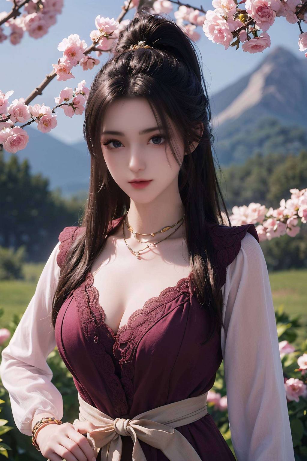 动漫女壁纸周小环头像图片——AI生成壁纸,护眼iPad桌面主题,周小环独特风采。 动漫女壁纸周小环头像图片——AI生成壁纸,护眼iPad桌面主题,周小环独特风采。