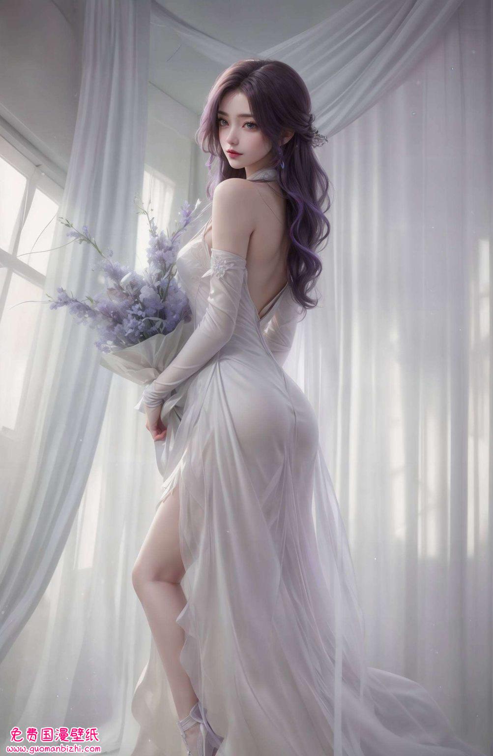 石昊与云曦高清壁纸集——AI范例二次元壁纸苹果桌面背景精选