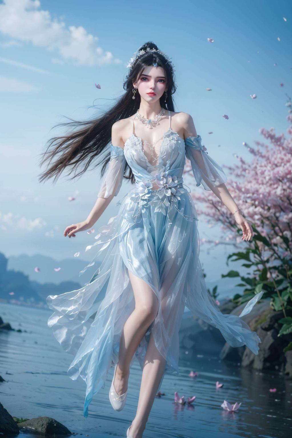 AIGC精细角色·王林李慕婉高清壁纸横屏抢亲iPhone锁屏壁纸集