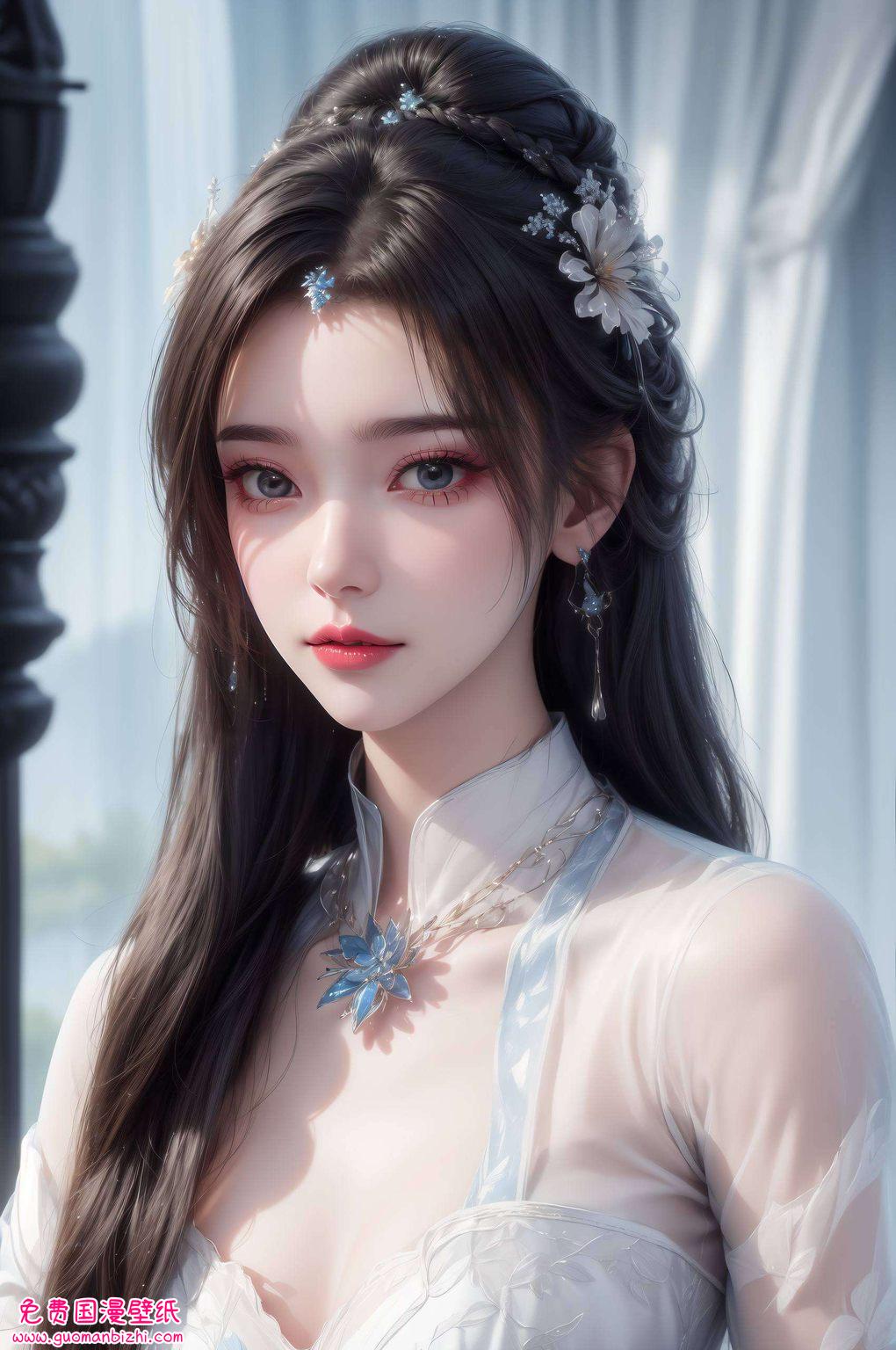 李慕婉高清电脑动态壁纸：AI素材壁纸免费分享，iPad桌面背景精选