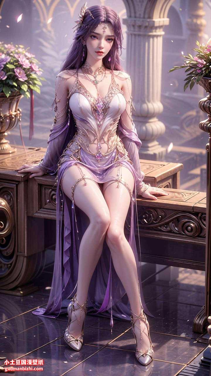 云曦月婵2k高清精细角色手机古风漫画壁纸