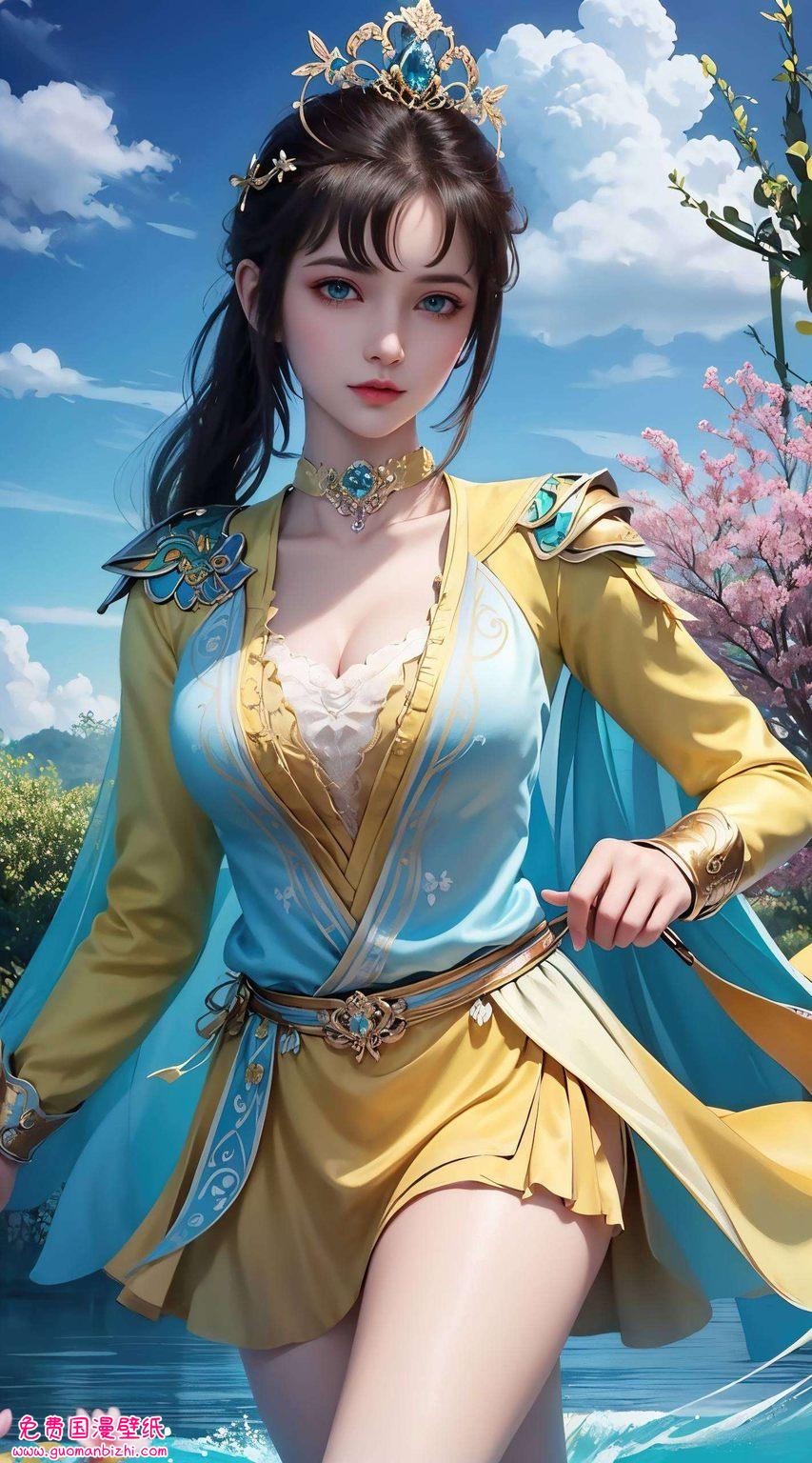 少年歌行司空千落图片壁纸全身超美：AI创造AIGC游戏壁纸，iPhone Ins风尽显魅力