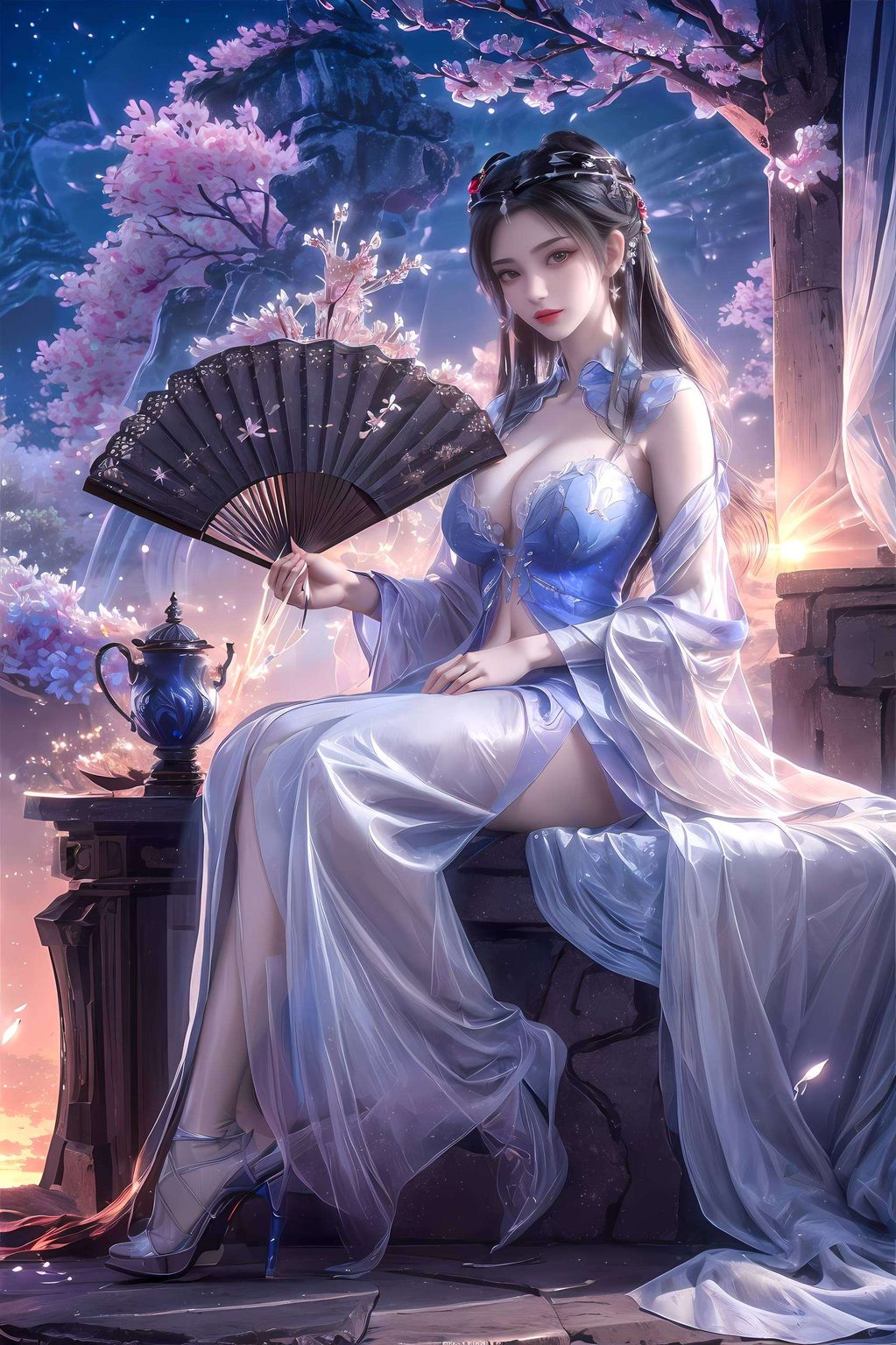 李慕婉精选：AI图片壁纸，护眼壁纸，iPhone背景图片集