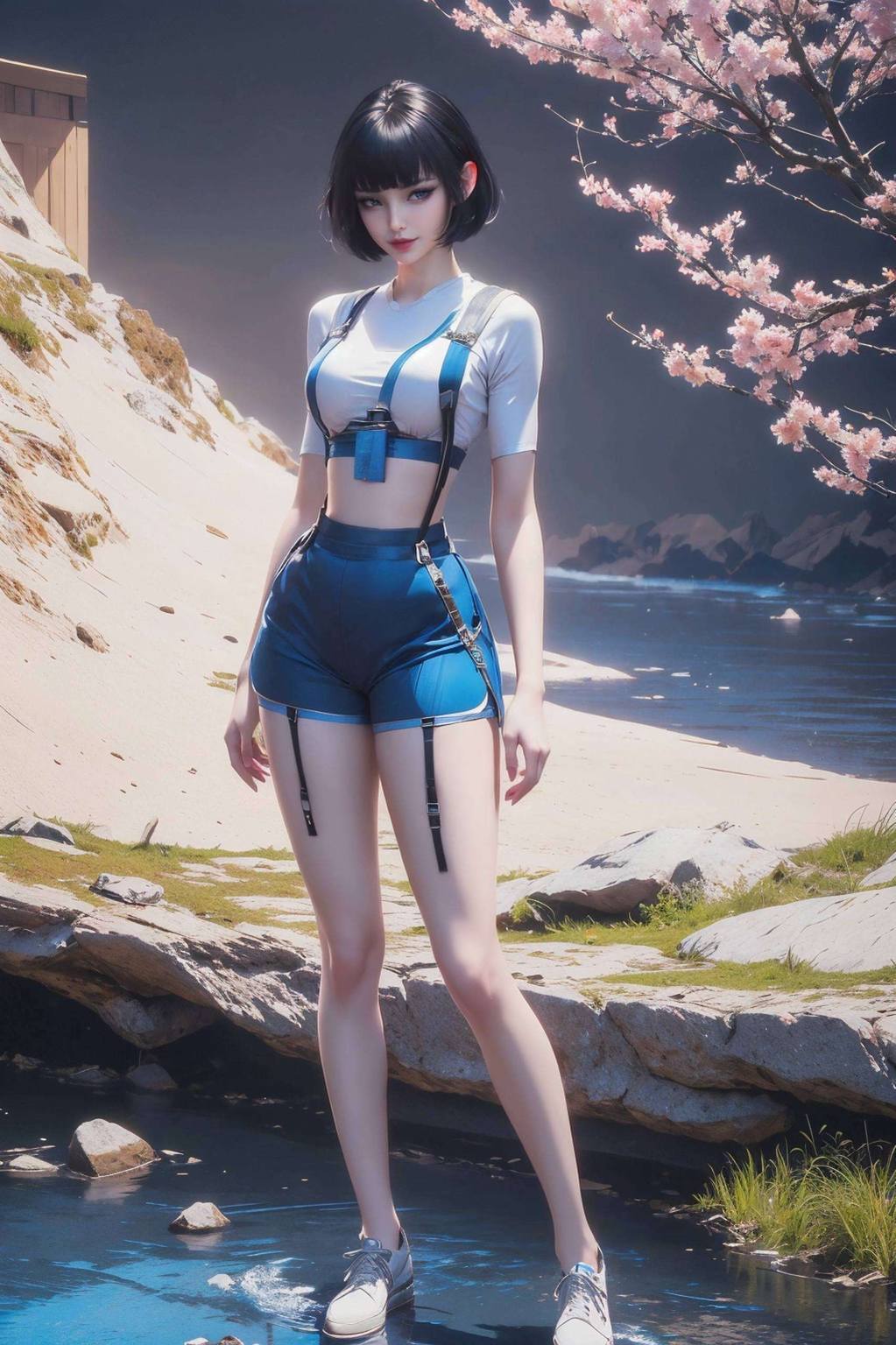 吞噬星空姬青超清4kAI图片壁纸，平板古风壁纸，高清护眼精选