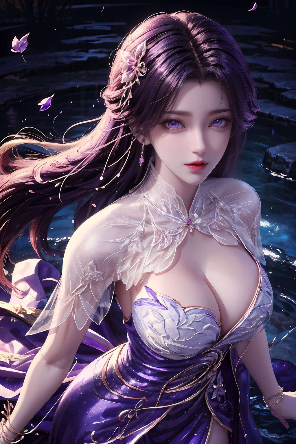 精选精细角色电脑桌面主题——云曦潮流壁纸图片动漫女