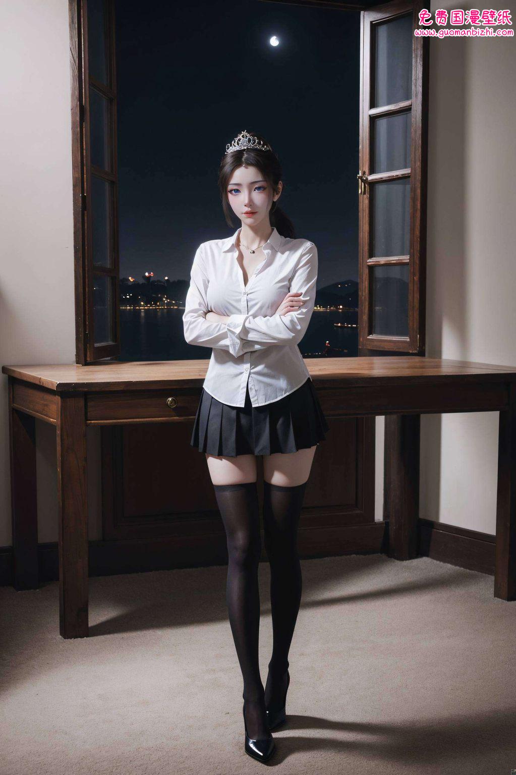 瑶妹的星元传说：AI素材免费壁纸下载，Win10专属动态墙纸盛宴