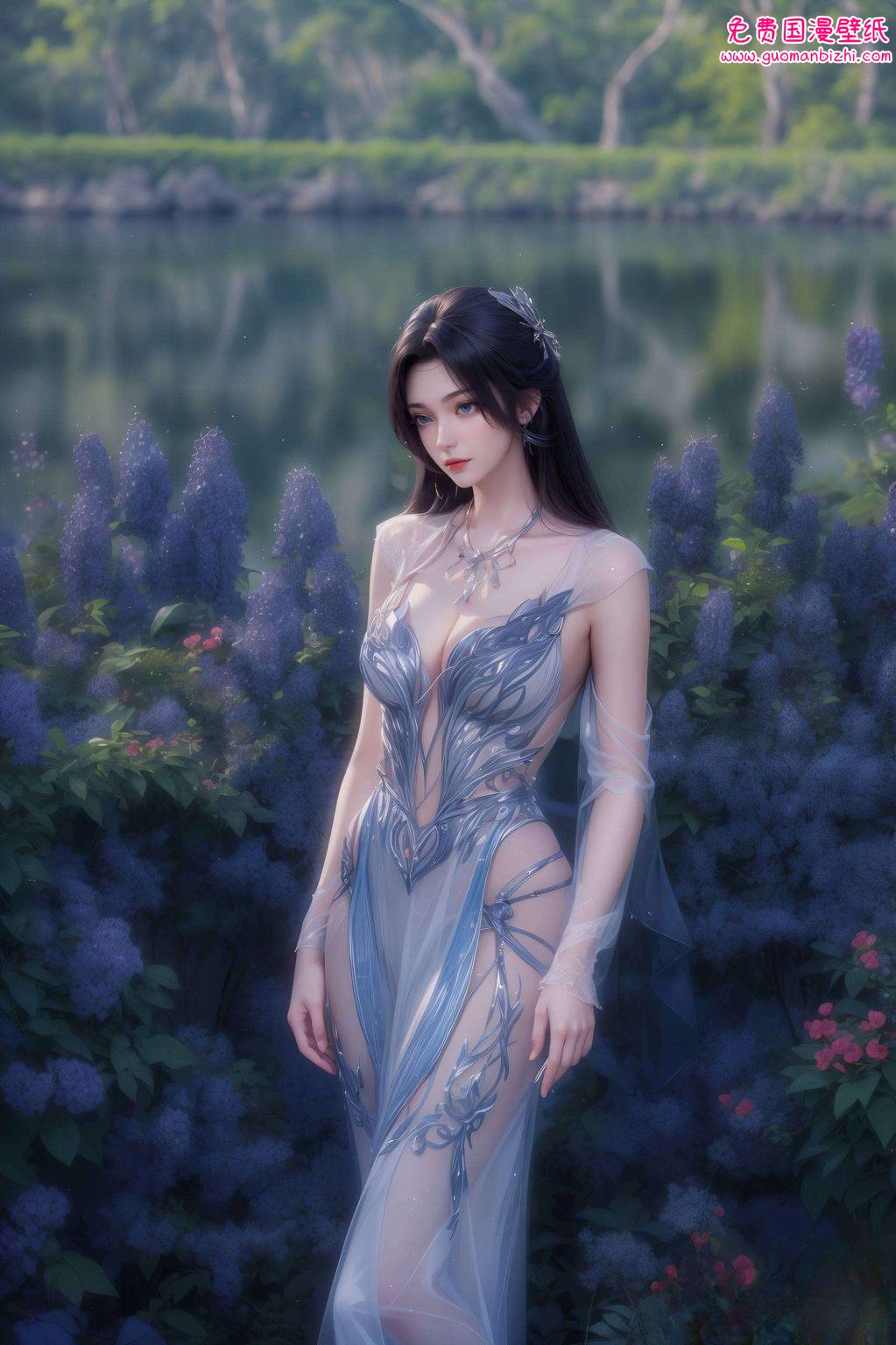 AI壁纸集锦：游戏壁纸PC版，古香古色云韵黑色新风尚