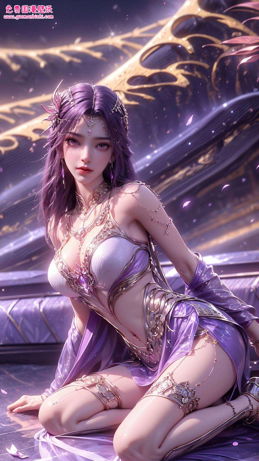 荒保护云曦：AI素材壁纸，免费粉色iPhone壁纸秀