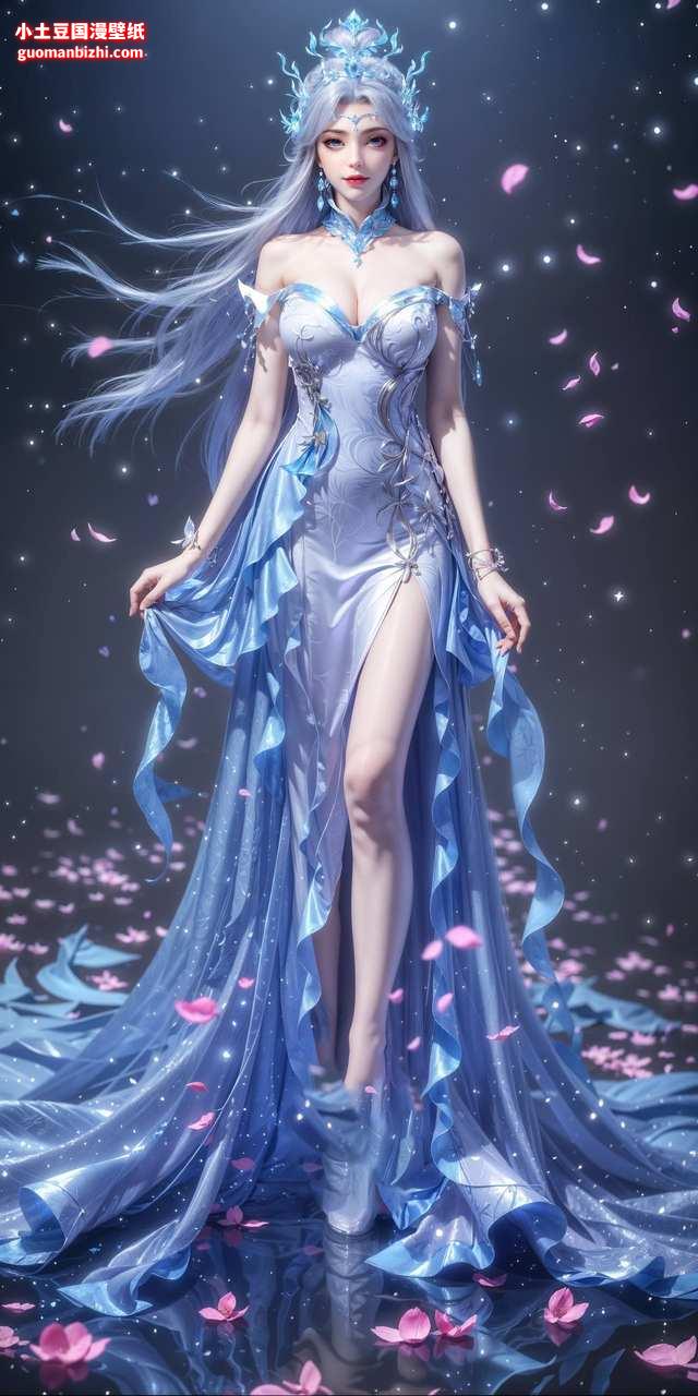 ai高清壁纸:宁雨蝶ai发色素材分享