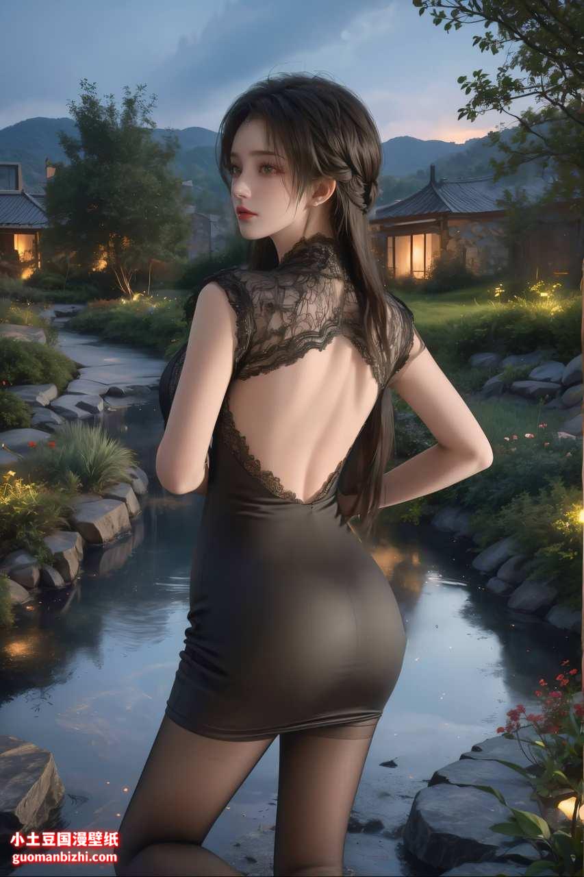 ai绘画壁纸:李慕婉～为什么她性感又可爱2