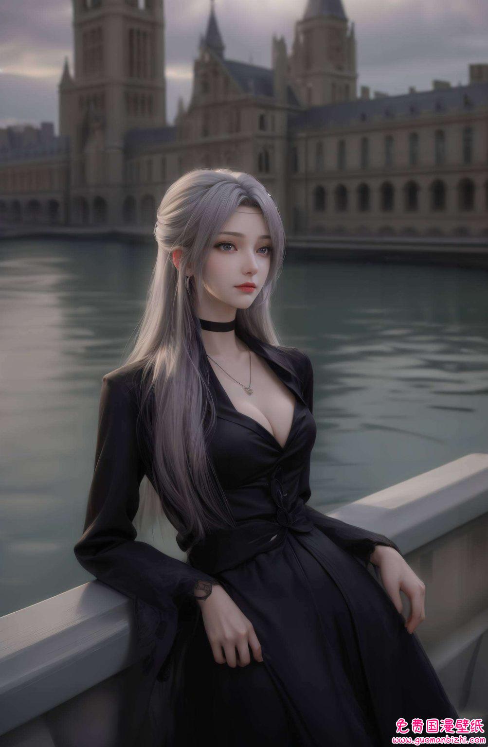 斗破萧炎云韵：AI图片参考，极简壁纸，电脑桌面背景精选