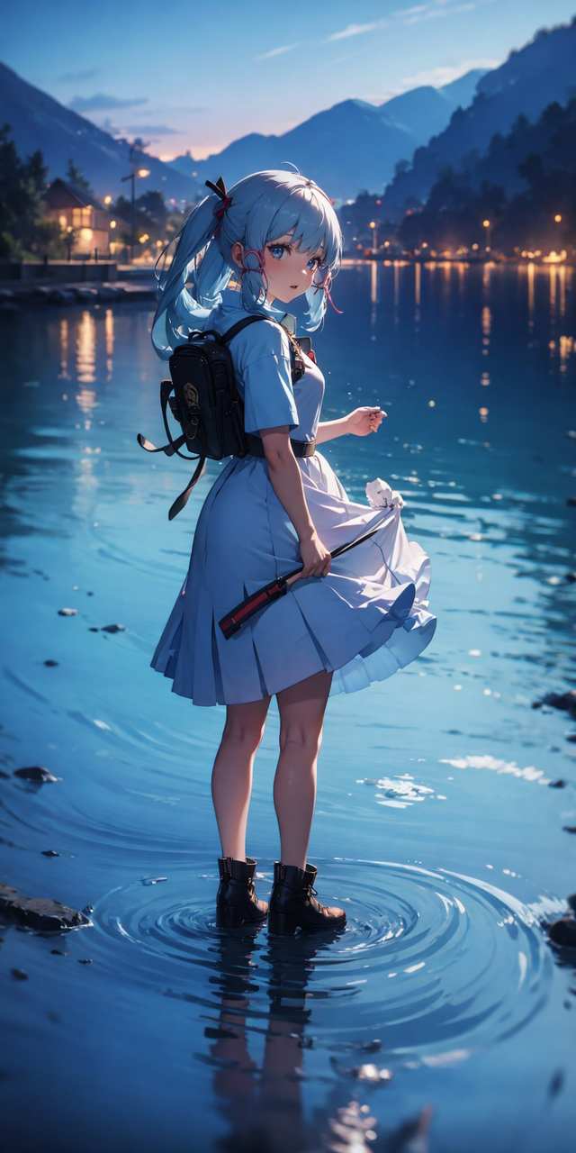 神里凌华：手机上的精细角色可爱壁纸集