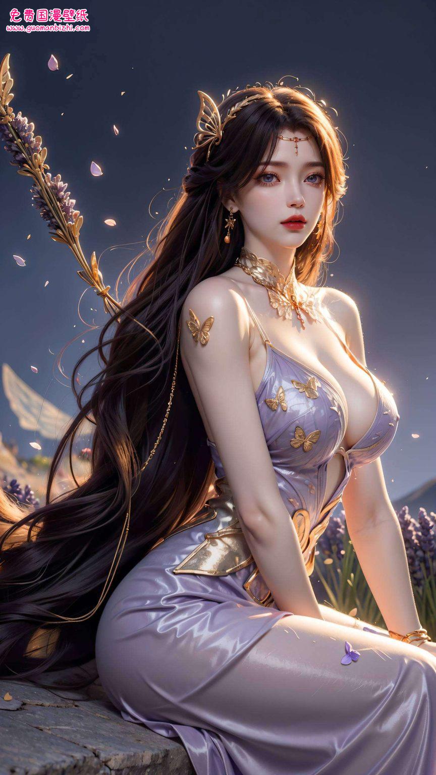 斗破苍穹云曦AI图片参考，护眼壁纸与电脑潮图壁纸集锦